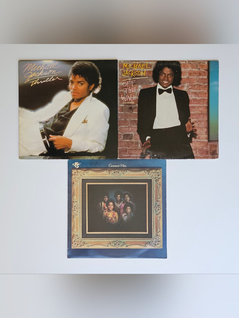 Michael Jackson Vinyl LP's Original Pressing (Thriller, Off The Wall, & J5 G.H.)